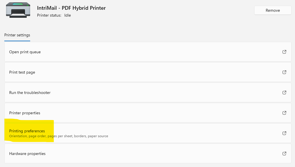 Printer